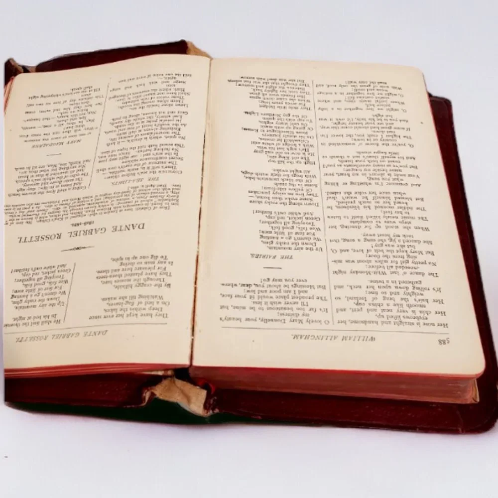 RARE & UNIQUE Red-Letter Poems by English Men & Women Book by Thomas Cro…